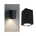 Paulmann outdoor wall luminaire FLAME UP OR DOWN 1 flame, square, switchable IP44, anthracite 