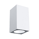 LED Au�enwandleuchte FLAME, IP44, Up or Down, 1-flammig, 230V, schaltbar, Aluminium, 5.2W 3000K 320lm 75�, wei�