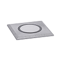 Paulmann Outdoor LED Boden-Einbauleuchte HOUSE, IP65, 5 x 5cm, mit Licht-Ring, 230V, 2W 3000K 20lm 120�, begehbar, Edelstahl geb�rstet