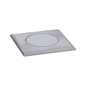 Paulmann floor recessed luminaire HOUSE LED 50X50MM POINT square, walkable IP65, stainless steel brushed 