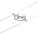 Paulmann wire luminaire ROUNDMAC LED, chrome, chrome matt 