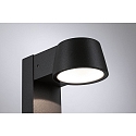 Paulmann Outdoor LED Pollerleuchte CAPEA, IP44, 230V, 5W 3000K 500lm 98�, Aluminium, Grau