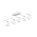 Seilsystem CUP, Basisset, 5-fach, 12V DC, 5x GU5.3 max. 10W, inkl. 60VA Trafo, 2x 5 Meter