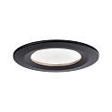 Paulmann recessed luminaire NOVA COIN LED round, rigid, set of 3 Coin IP44, black matt  11W 460lm 2700K 100� 100� CRI >80