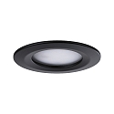 Paulmann recessed luminaire NOVA COIN LED round, rigid, set of 3 Coin IP44, black matt dimmable 11W 460lm 2700K 100� 100� CRI >80