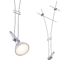 Paulmann Seilsystem-Einzelspot COMET, 12V, GU5.3 max. 50W (exkl.), Metall, Chrom matt