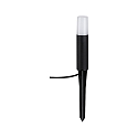 Paulmann PLUG & SHINE Spie�leuchte FLAREA, IP65, 24V, 3W 3000K 280lm, dimmbar, Metall, Schwarz, 20cm