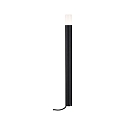Paulmann PLUG & SHINE Spie�leuchte FLAREA, IP65, 24V, 3W 3000K 280lm, dimmbar, Metall, Schwarz, 60cm
