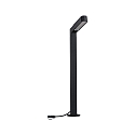 Paulmann LED Pollerleuchte PLUG&SHINE ITO, IP65, 7W, 3000K, vertikal, anthrazit