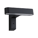 Paulmann LED Wandleuchte ITO PIR Au�enleuchte IP44, mit Bewegungssensor, 7W, 3000K, horizontal, anthrazit
