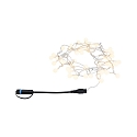 light chain PLUG & SHINE LIGHT CHAIN 5 short IP44, black dimmable