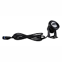 Paulmann LED Unterwasserleuchte PLUG&SHINE, 5W, 3000K, 300lm, IP68, schwarz