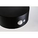 Paulmann Solar LED Au�enwandleuchte EILEEN PIR, IP44, mit PIR-Sensor, Li-Ion Akku, 8 Meter, schwarz, 2 Modi, 5.5W 3000K 400lm