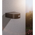 Paulmann Solar LED Au�enwandleuchte EILEEN PIR, IP44, mit PIR-Sensor, Li-Ion Akku, 8 Meter, schwarz, 2 Modi, 5.5W 3000K 400lm