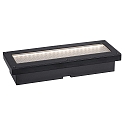 solar floor recessed luminaire DOMENIC with sensor, walkable IP67, black 