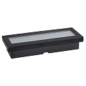 Paulmann solar floor recessed luminaire DOMENIC with sensor, walkable IP67, black 