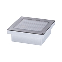Paulmann Outdoor LED Boden-Einbauleuchte BRICK, IP67, 10x10cm, 1W 2200-3000K 18lm, begehbar bis 0.5t, ZigBee 3.0, Edelstahl