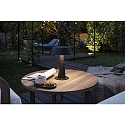 Paulmann LED Outdoor Solar Akku Tischleuchte SOALA, 2,1W, 2700K, 320lm, IP44, anthrazit