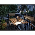 Paulmann LED Outdoor Solar Akku Tischleuchte SOALA, 2,1W, 2700K, 320lm, IP44, anthrazit