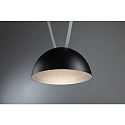 Paulmann LED system luminaire ULine PENDEL BOL � 30CM rigid, half round IP20, black matt dimmable