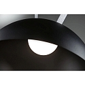 Paulmann LED system luminaire ULine PENDEL BOL � 30CM rigid, half round IP20, black matt dimmable