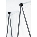 Paulmann ULine Zubeh�r - Gurt-Halter / Aufbau-Umlenker, universal, rund, mechanisch / isoliert, schwarz