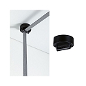 Paulmann ULine Zubeh�r - Gurt-Halter / Aufbau-Umlenker, universal, rund, mechanisch / isoliert, schwarz