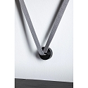 Paulmann ULine Zubeh�r - Gurt-Halter / Aufbau-Umlenker, universal, rund, mechanisch / isoliert, schwarz