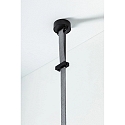 Paulmann ULine Zubeh�r - Gurt-Halter / Aufbau-Umlenker, universal, rund, mechanisch / isoliert, schwarz