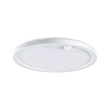 Paulmann Outdoor LED Panel LAMINA PIR, IP44, mit Bewegungsmelder, rund, � 28cm, 230V, 15W 3000K 1200lm, wei�