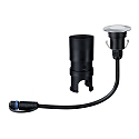 Paulmann LED Outdoor Bodeneinbauleuchte FLOOR MINI PLUG & SHINE CH, 3er Set, 80�, 3x 2,5W, 3000K, 50lm, IP67, silber