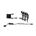 LED Outdoor Spie�strahler STING PLUG & SHINE CH, 3er Set, 80�, 3x 6,4W, 3000K, 270lm, IP67, dimmbar, anthrazit