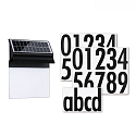 Paulmann LED Solar Hausnummernleuchte IP44, 3000K, 14lm, schwarz