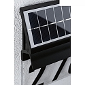 Paulmann LED Solar Hausnummernleuchte IP44, 3000K, 14lm, schwarz