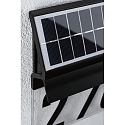 Paulmann LED Solar Hausnummernleuchte IP44, 3000K, 14lm, schwarz