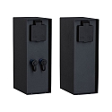 Paulmann Steckdosens�ule PLUG&SHINE RIO, 2-fach, IP44, 24V, anthrazit
