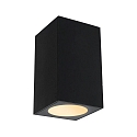 LED Au�enwandleuchte FLAME, IP44, Up or Down, 1-flammig, 230V, schaltbar, Aluminium, 5.2W 2200K 265lm 75�, Goldlicht