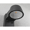 Paulmann LED Au�enwandleuchte CAPEA, IP44, mit Multi-Modus-Sensor, 6W 2200/3000K 450lm 98�, Alumnium, anthrazit / klar