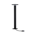 Paulmann LED Pollerleuchte PLUG&SHINE, 7W, 2200K, 380lm, IP44, 24V, antrazit