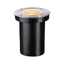Outdoor LED Boden-Einbauleuchte GOLDLICHT, IP65, � 11cm, inkl. GU10 LED 4.3W 2200K 320lm 38�, belastbar bis 500kg, Edelstahl