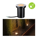 Paulmann Outdoor LED Boden-Einbauleuchte GOLDLICHT, IP65, � 11cm, inkl. GU10 LED 4.3W 2200K 320lm 38�, belastbar bis 500kg, Edelstahl