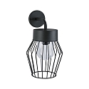 Wandleuchte LANKA, 1xE27, max. 40W, IP44, anthrazit