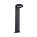 Paulmann LED Pollerleuchte CAPEA GRAND, IP44, Down, 11.5W 3000K 1050lm 108�, schaltbar, Alu-Druckguss, anthrazit