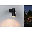 Outdoor LED Wandleuchte KIMU, IP44, 230V, CRi>90, schaltbar, kardanisch, anthrazit, 9.5W 2200K 500lm 70�