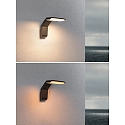outdoor wall luminaire ZERENA with sensor, insect friendly, sea-air resistant IP44