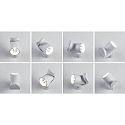 Paulmann LED Outdoor Wandleuchte CUFF PIR, 230V, 12,5W, 3000K, 700lm, IP44, mit Lichtsensor, wei�
