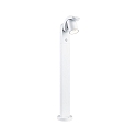 LED Outdoor Pollerleuchte CUFF PIR, 230V, 12,5W, 3000K, 700lm, IP44, mit Lichtsensor, wei�
