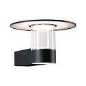 LED Au�enwandleuchte SIENNA PIR, 9W, 3000K, 500lm, IP44, mit Bewegungsmelder, anthrazit