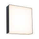LED Outdoor Wandleuchte AZALENA PIR, 230V, 10W, 3000K, 700lm, IP44, mit Lichtsensor, anthrazit