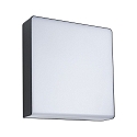outdoor wall luminaire AZALENA PIR with sensor IP44, anthracite, transparent 